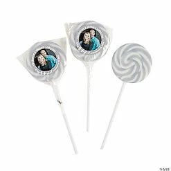 Top 10 🧨 Silver Custom Photo Swirl Lollipops - 24 Pc. 🛒
