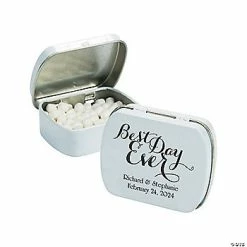 Hot Sale 👍 Personalized Best Day Ever Mint Tins - 24 Pc. 💯