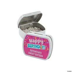 Brand new ❤️ Personalized Happy 🥳 Birthday Mint Tins - 24 Pc. ✨