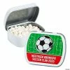 Flash Sale ✔️ Personalized Soccer Mint Tins - 24 Pc. 🎉