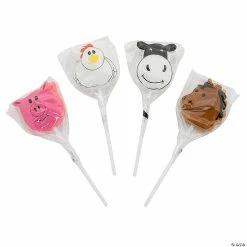 Brand new 😍 Farm Animal Character Lollipops - 12 Pc. 🧨