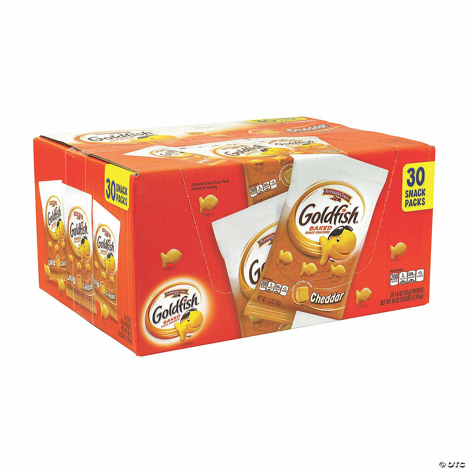 Cheapest 🎁 GOLDFISH Baked Snack Crackers, 1.5 oz, 30 Count 🔥 - Image 2