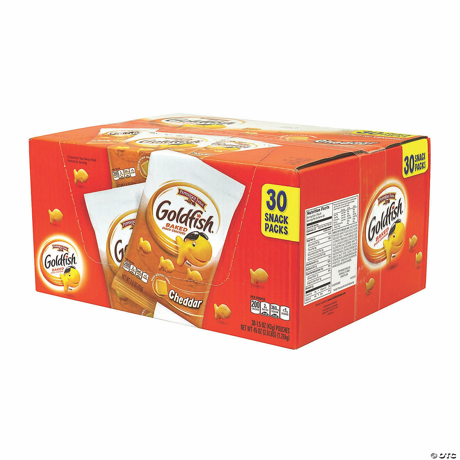 Cheapest 🎁 GOLDFISH Baked Snack Crackers, 1.5 oz, 30 Count 🔥 - Image 3