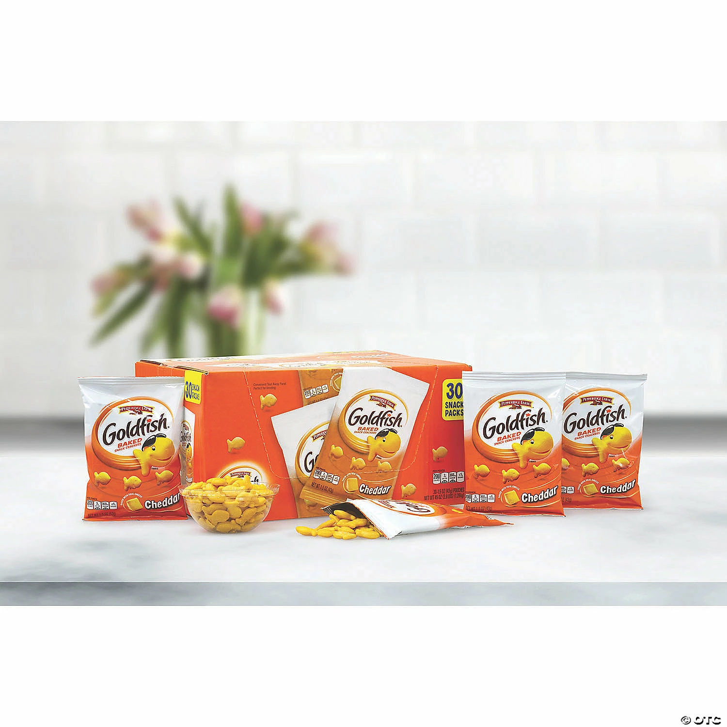 Cheapest 🎁 GOLDFISH Baked Snack Crackers, 1.5 oz, 30 Count 🔥 - Image 5