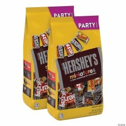 Brand new 🎉 Hershey Chocolate Miniatures Mix Assortment, 35.9 oz, 2 Count 🔔