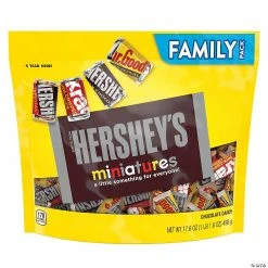 Brand new 🔔 HERSHEY'S Miniatures Chocolate 🍬 Candy Assortment, Family Size 17.6 oz 🧨