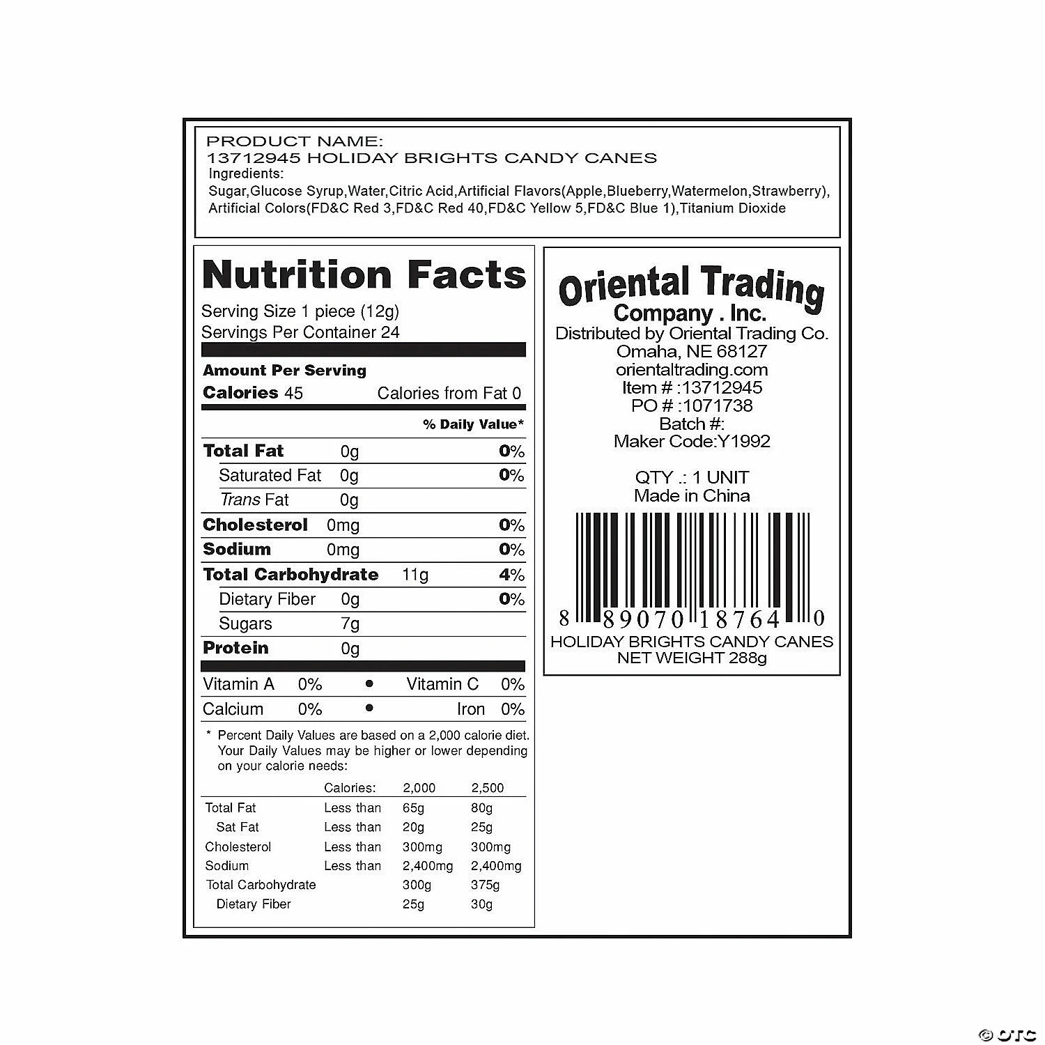 Buy ⭐ Holiday Brights 🍬 Candy Canes - 24 Pc. 😍 - Image 3