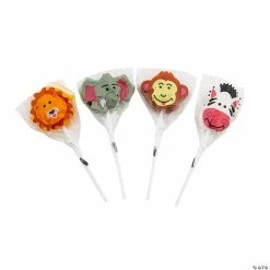 Brand new ๐ Jungle Safari Animal Lollipops - 12 Pc. ๐ฅ