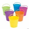 Discount 💯 Mini Colored Favor Pails - 12 Pc. 🌟