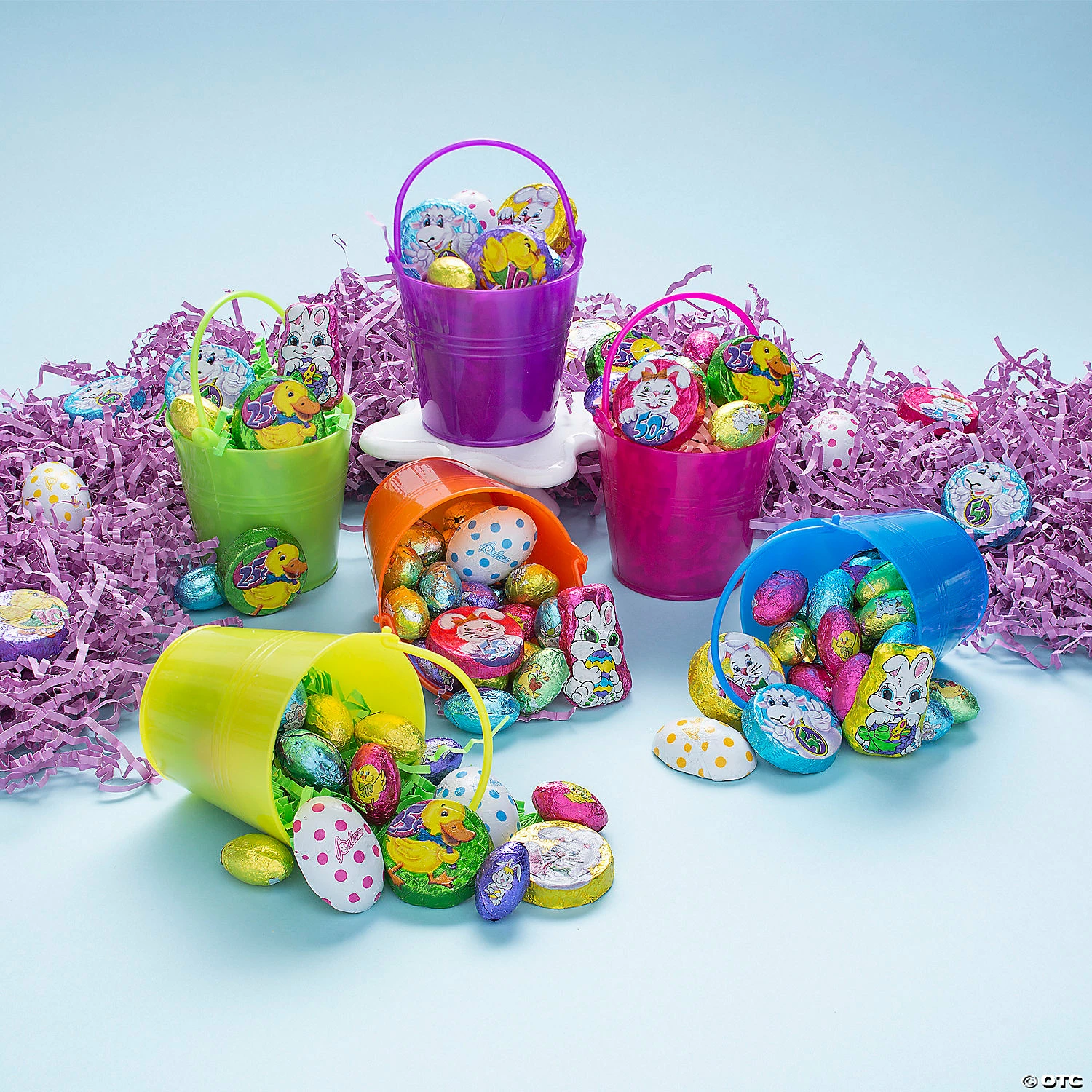 Discount ๐ฏ Mini Colored Favor Pails - 12 Pc. ๐ - Image 2