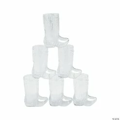 Best deal 🥰 Plastic Mini Boot Glasses - 12 Ct. 😀