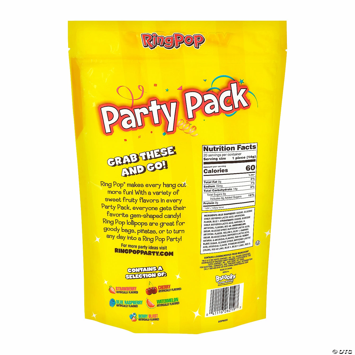 Deals 🧨 Ring Pops® Party Pack - 20 Pc. 🎉 - Image 2