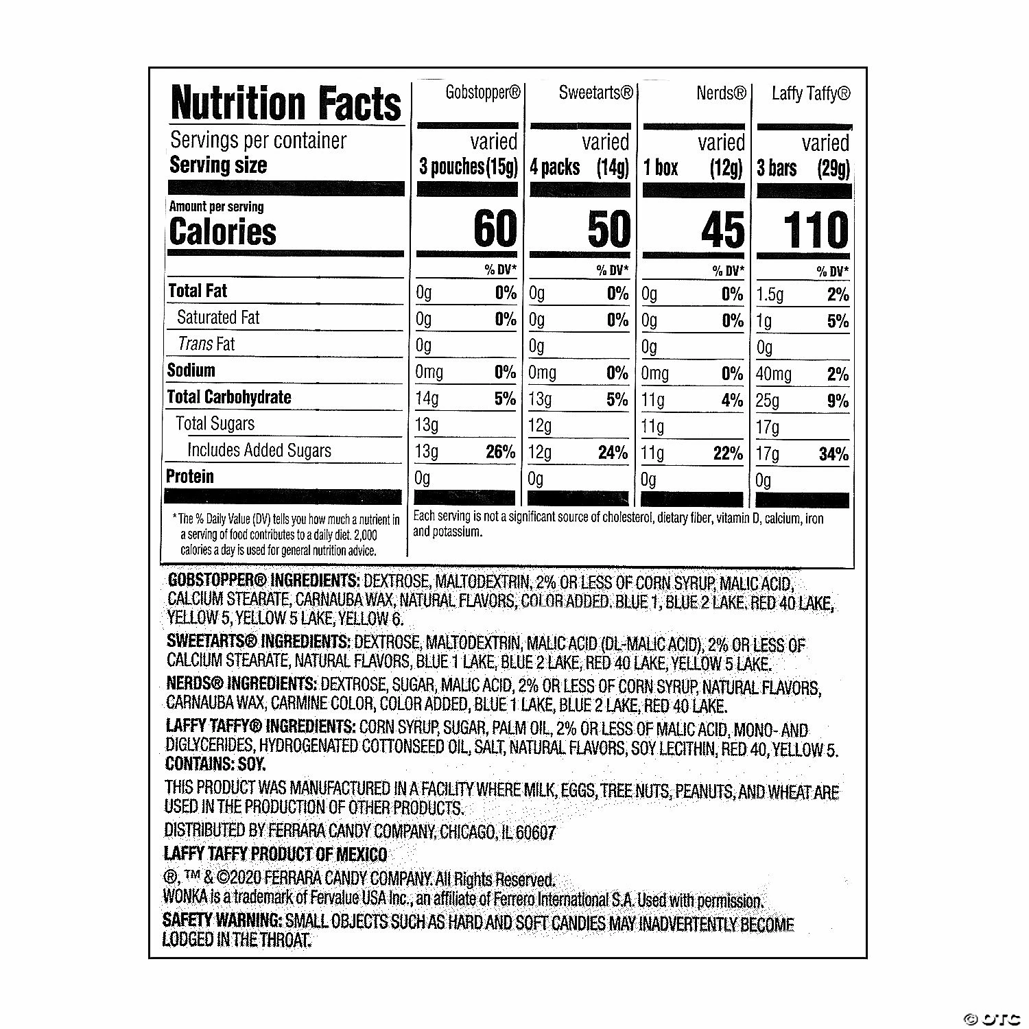 Cheap ❤️ Wonka™ Mix-Ups® Assorted 🍬 Candy - 150 Pc. 👏 - Image 4